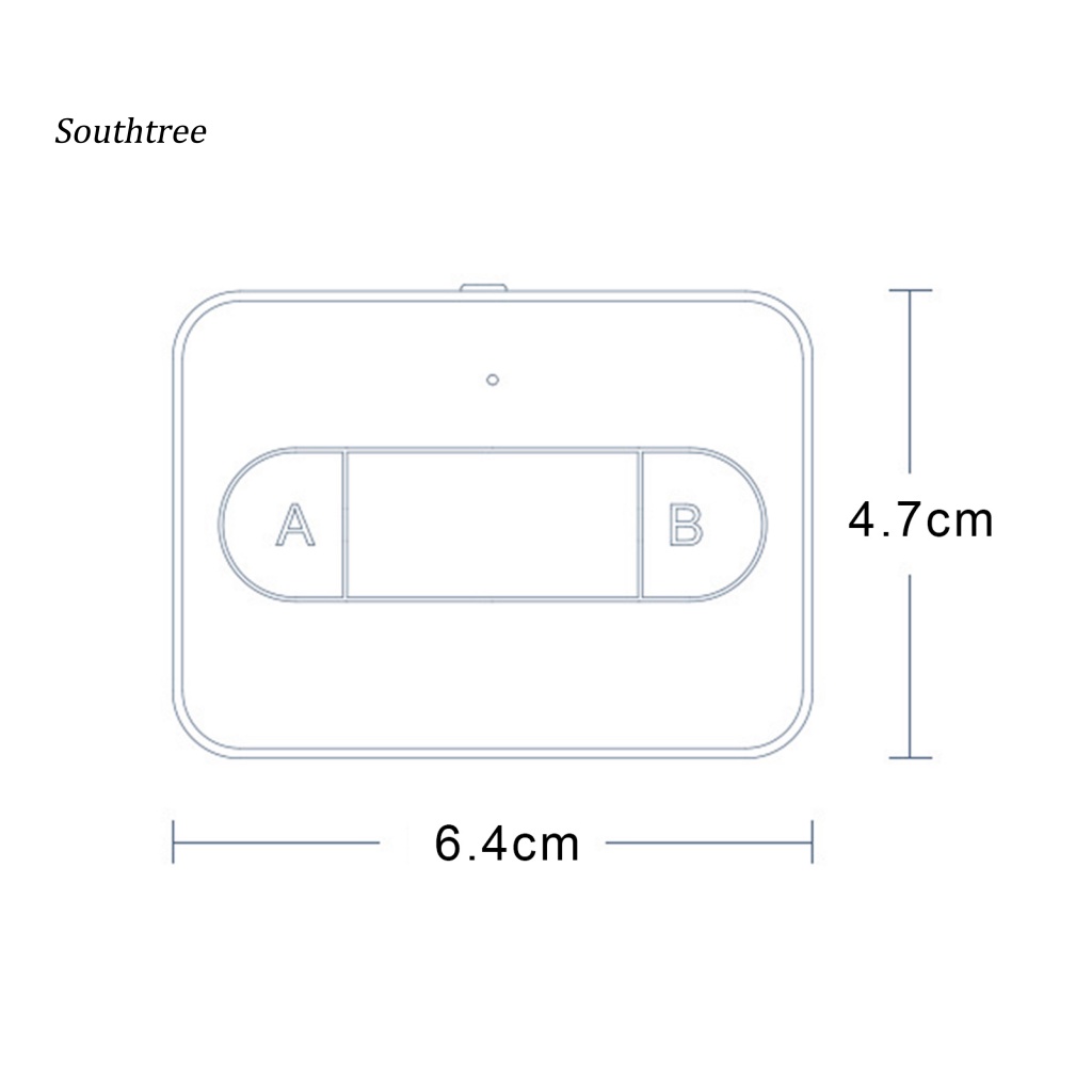 Bộ Thu Phát Tín Hiệu Bluetooth 5.0 BT 3.5mm Màu Đen Cho Xe Hơi