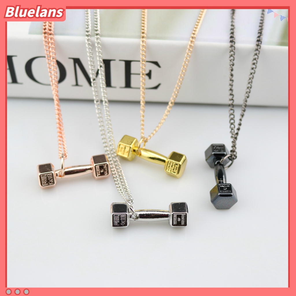 Vòng cổ Mặt Hình Quả Tạ Cá Tính Cho Nam Nữ