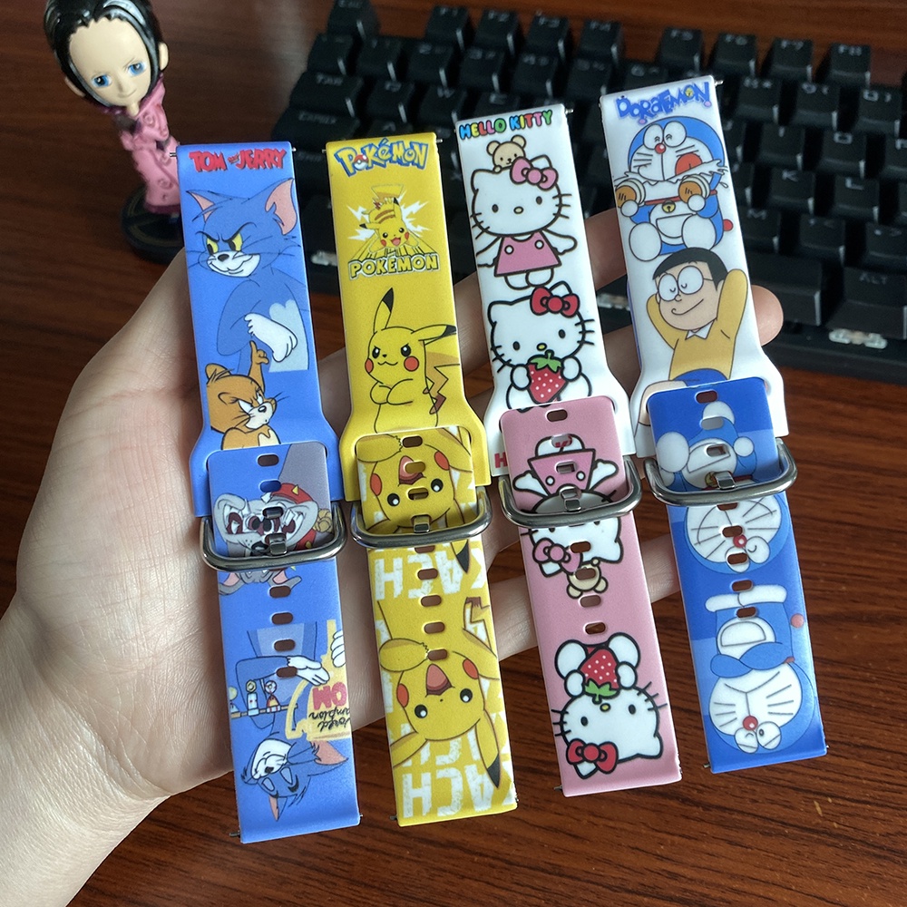 Dây Đeo Silicon Họa Tiết Rằn Ri Thời Trang Cho Đồng Hồ Thông Minh Xiaomi S1 Active