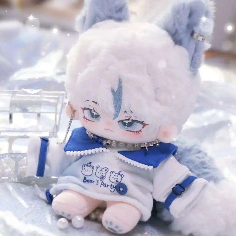 Búp Bê Thần Tiên umio Sea Salt Cáo Nhỏ 20cm Cotton Chải Bắt Sáng Đuôi To Từ Tính