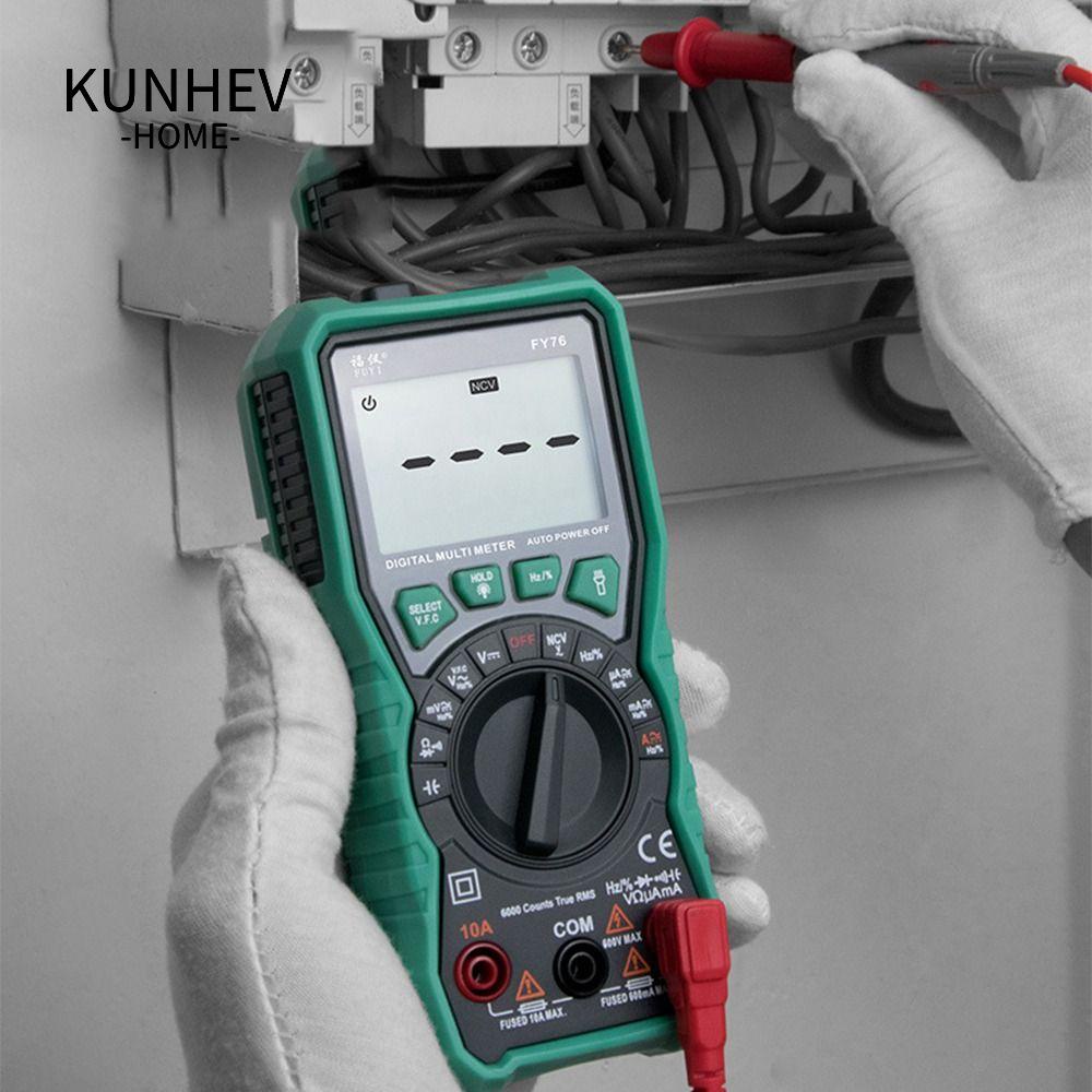 KUNHEV Máy Kiểm Tra Điện Dung Thông Minh Chuyên Nghiệp Màn Hình LCD RMS