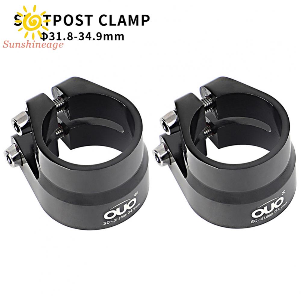 1 Kẹp Cốt Yên Xe Đạp Bằng Hợp Kim Nhôm Hai Lớp 31.6mm / 34.9mm