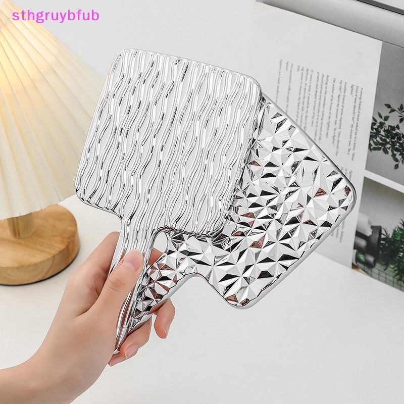 1 Gương Trang Điểm Cầm Tay Hình Vuông Lớn Dành Cho Nữ