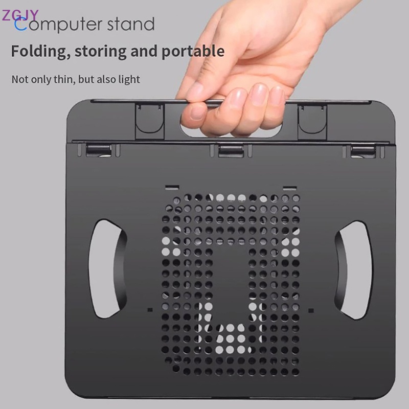 Máy Tính Xách Tay ZGJY P2 Điều Chỉnh 8 Bánh Răng 360 Độ ° Bảng Điều Khiển Tản Nhiệt Lifg Để Bàn Mới