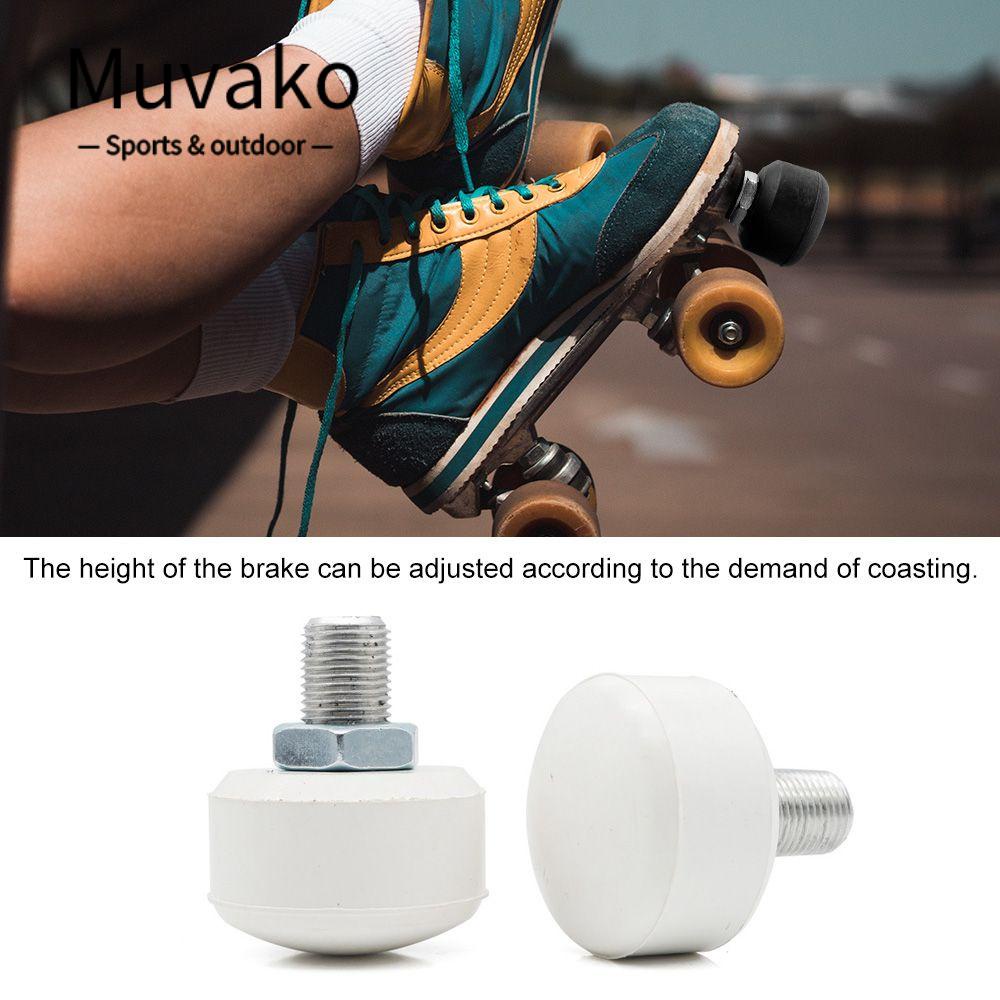 MUVAKO 1 Cặp Phanh Cao Su Thay Thế Chặn Có Thể Điều Chỉnh