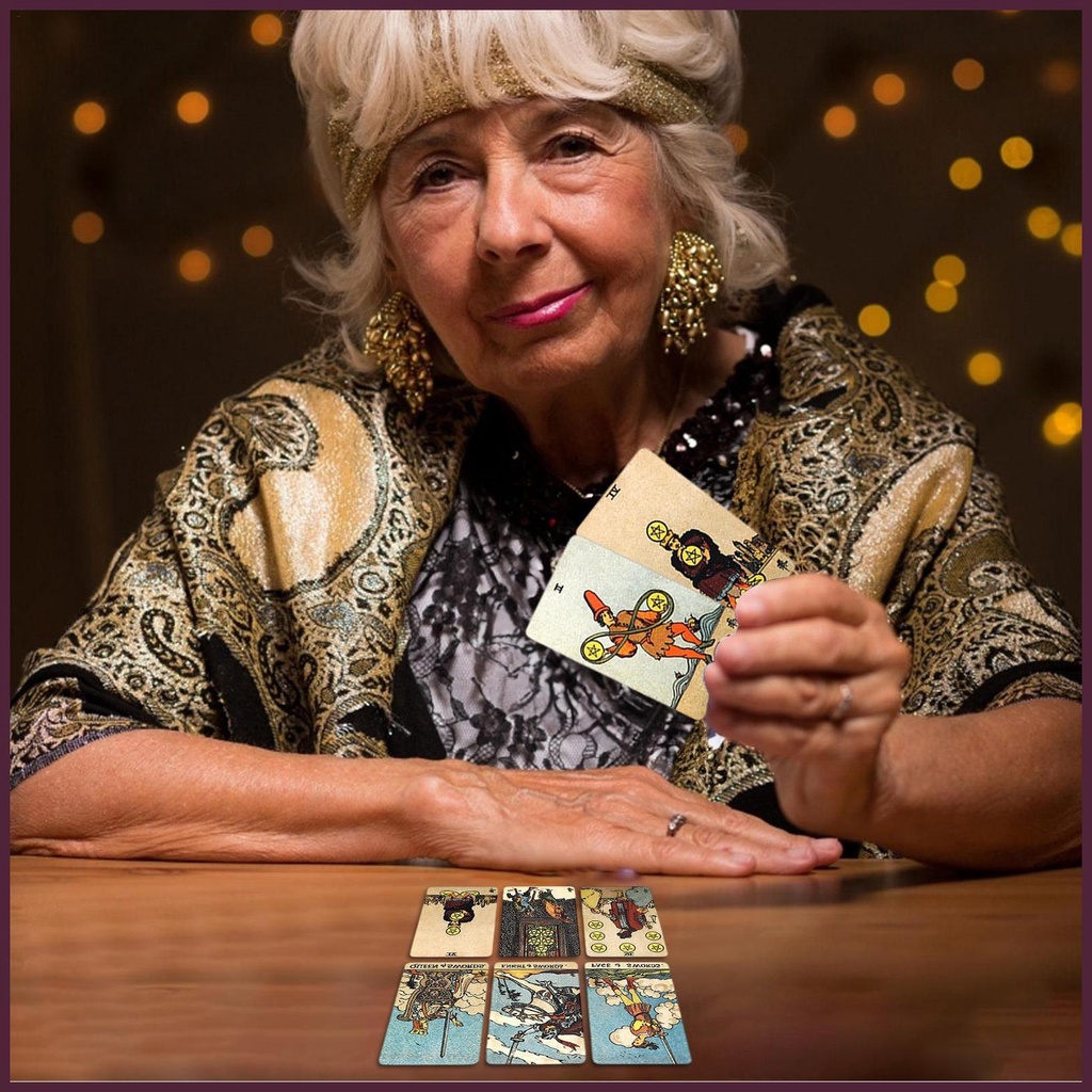 Bộ Bài Tarot 78 Lá Đa Năng Có Thể Tái Sử Dụng