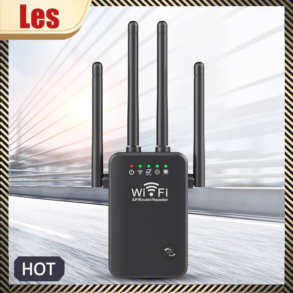Thiết Bị Tăng Cường WiFi 2.4 GHz 300Mbps 4 Ăng Ten Tiện Dụng Cho Gia Đình
