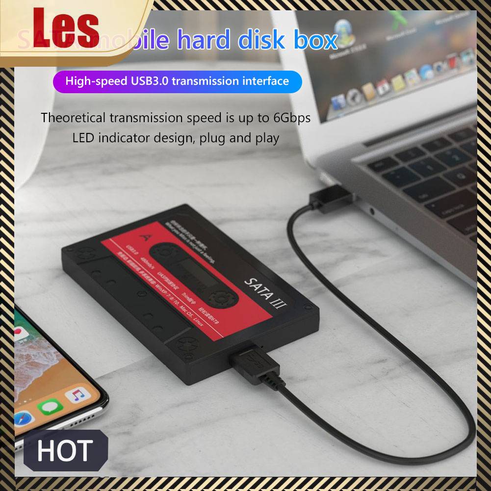 Hộp Đựng Ổ Cứng Ngoài 2.5 inch HDD SATA USB3.0 HDD 6Gbps 6TB
