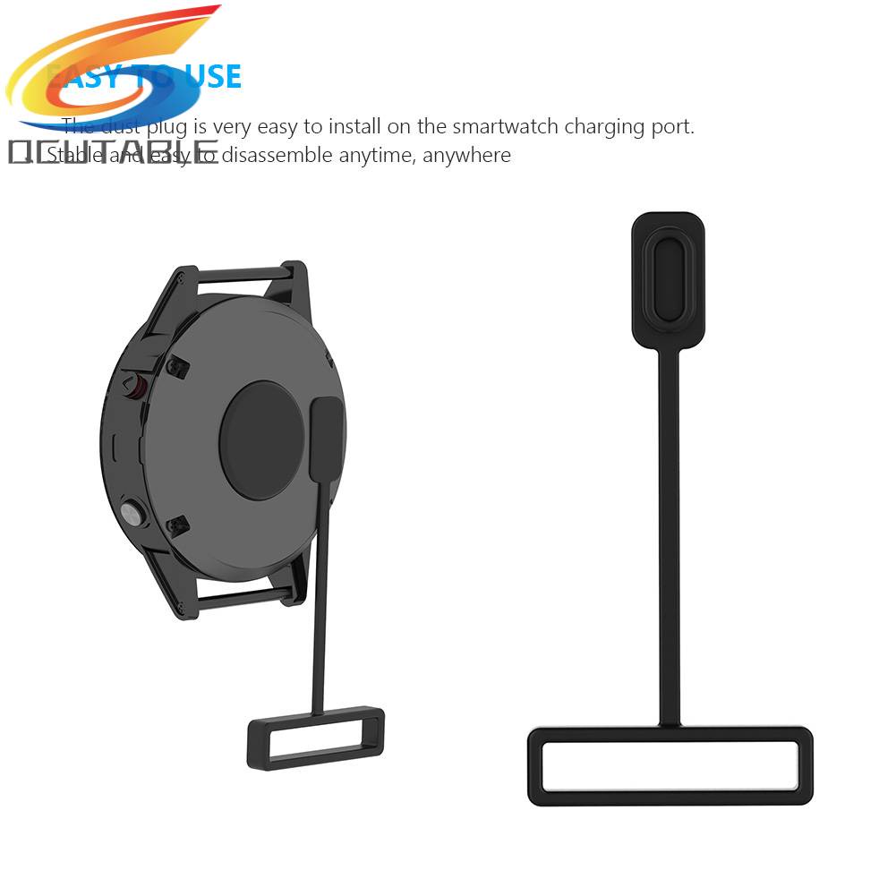 Bộ 10 Nắp Đậy Cổng Sạc Chống Thất Lạc Cho Garmin Fenix 7 7S 7X 6 5 5X Venu 2
