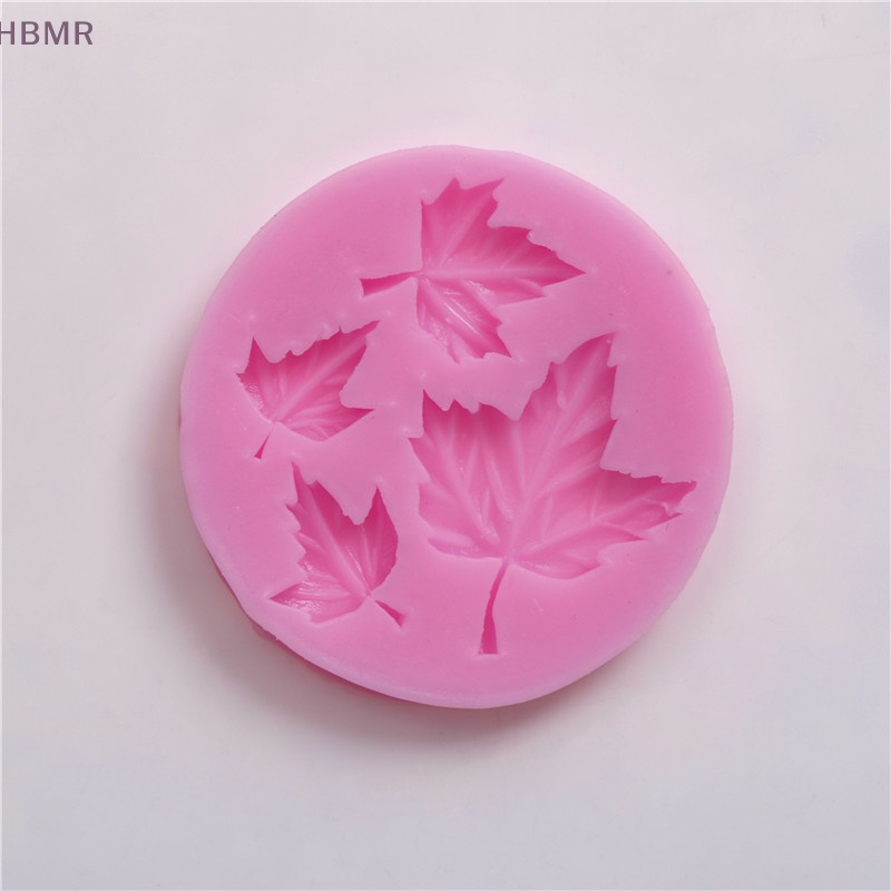 Khuôn Silicone Làm Bánh / Sô Cô La / Kẹo Đường Hình Lá Phong HL