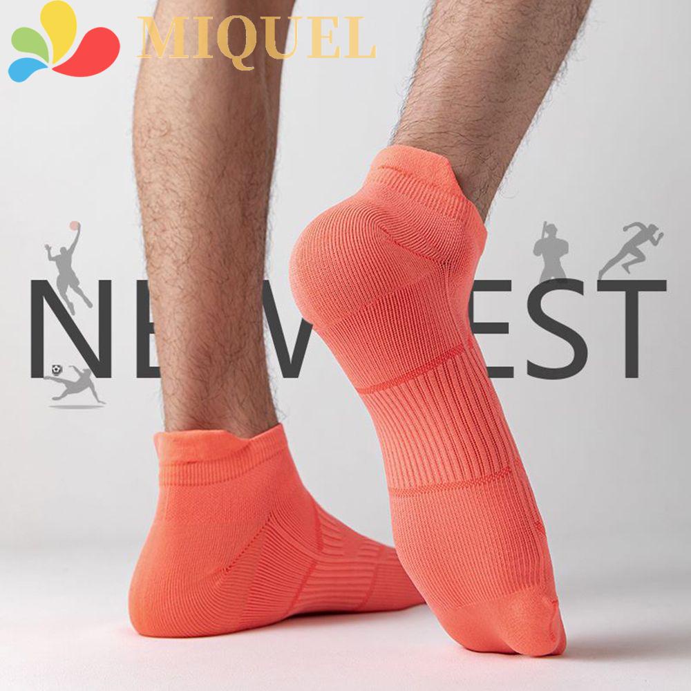 MIQUEL Vớ Thể Thao Giữ Ấm Mắt Cá Chân Màu Sắc Huỳnh Quang Thời Trang Cho Nam Và Nữ