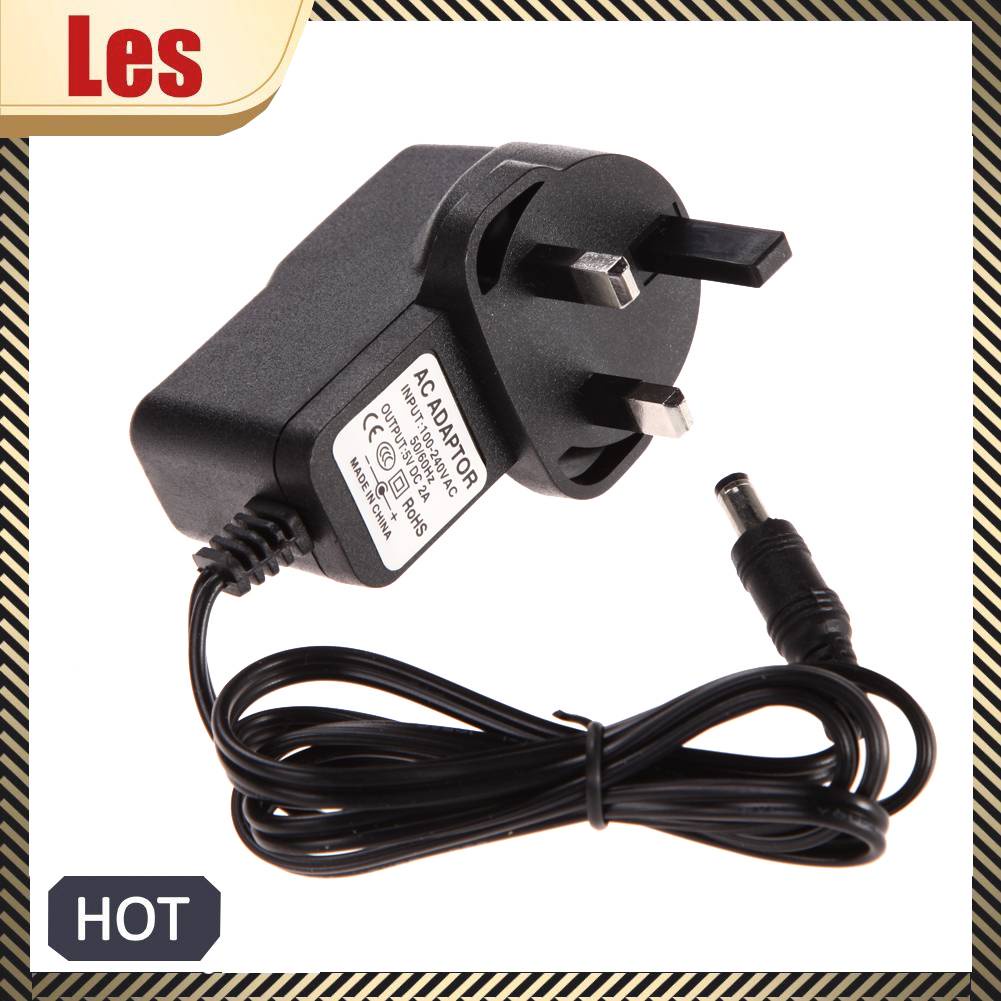 Bộ Chuyển Đổi Nguồn Điện 100-240V AC 5.5 X 2.5mm AC Sang DC 5V 2A