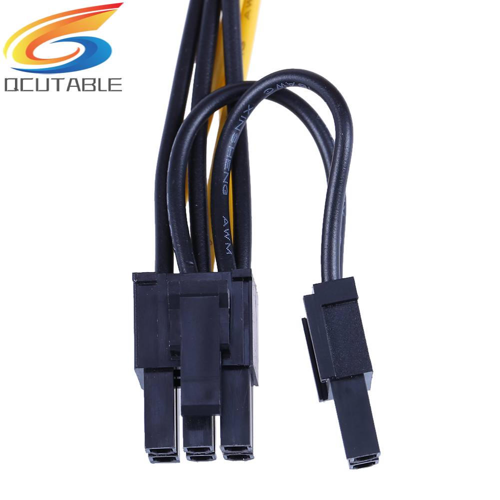 Cáp Chia Cổng 6Pin Sang 8 (6 + 2) Cho Card Đồ Họa