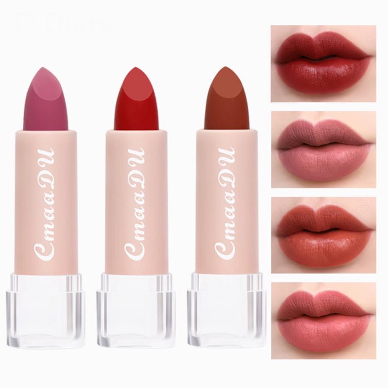 Son Môi 15 Màu Tùy Chọn Chống Nước Lâu Trôi Tiện Dụng Chất Lượng Cao