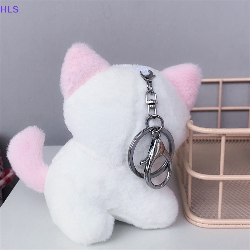 Móc Khóa Hình Mèo Nhồi Bông 12CM Dễ Thương