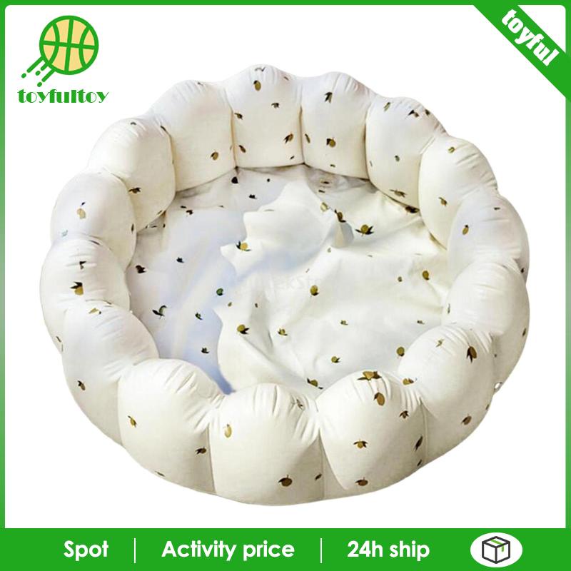 Hồ Bơi Bơm Hơi Mềm Mại Hình Cánh Hoa Cho Bé