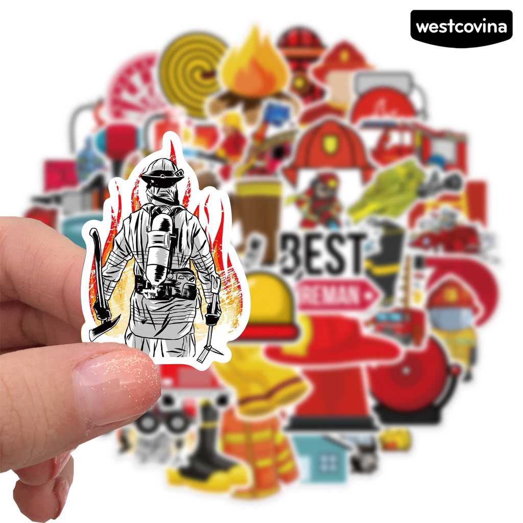 [WSTN] [WSTN]✎Bộ 52 Miếng Dán Hoạt Hình Graffiti Chống Thấm Nước Có Thể Tháo Rời