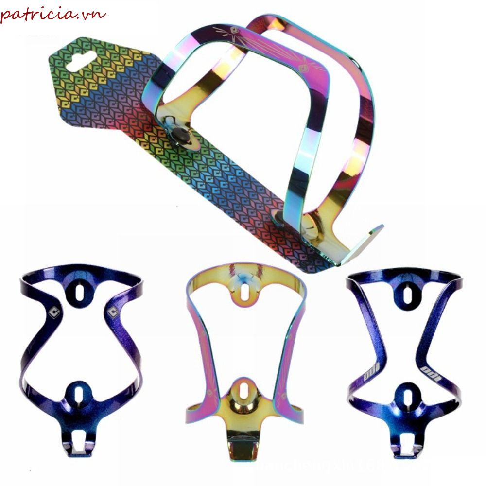 PATRICIA Giá Đỡ Bình Nước Siêu Nhẹ Mạ Điện Nhiều Màu Sắc Cho Xe Đạp Leo Núi