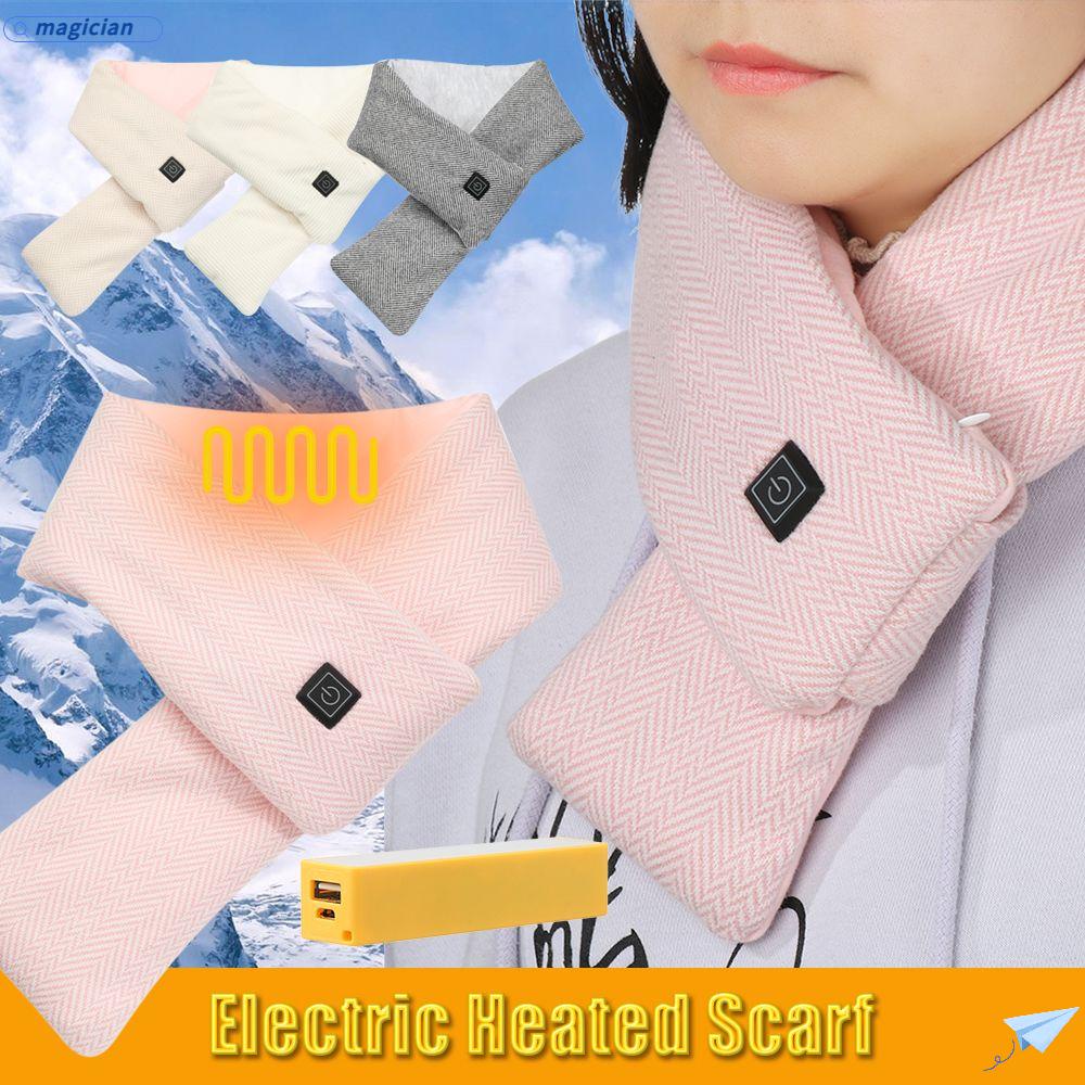 MAG Khăn Choàng Giữ Ấm Bằng Điện Có Thể Sạc Lại Thời Trang Mùa Đông