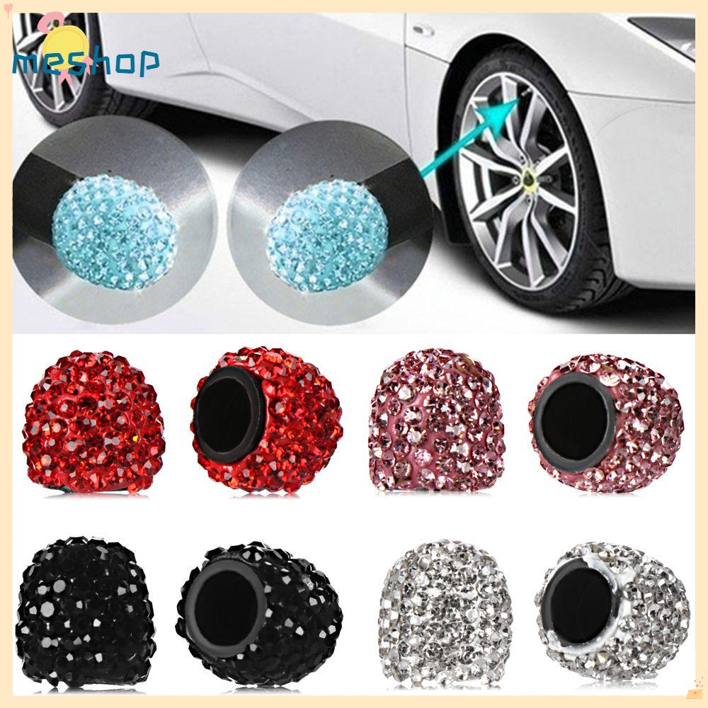 ME Bộ 4 Nắp Van Bánh Xe Chống Bụi Chất Lượng Cao Cho Xe Hơi Charms