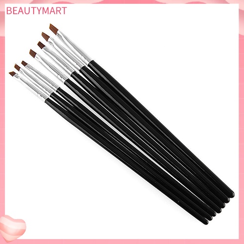 Set 7 Cọ Vẽ Móng Tay Acrylic UV Thiết Kế Di Động