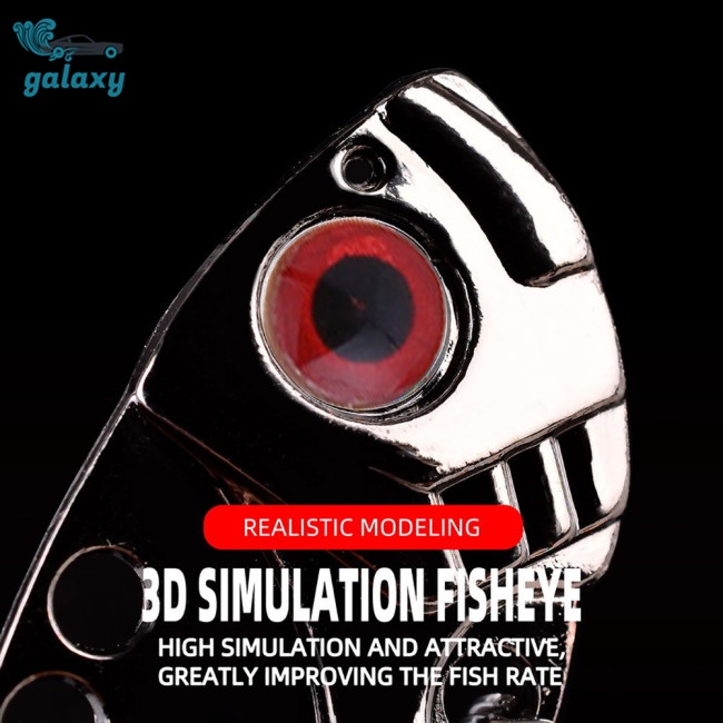 Galaxy Mồi Giả Câu Cá 3d Bằng Nhựa 3.5cm / 4cm / 5.5cm