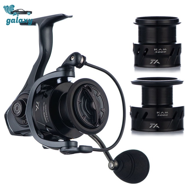 Galaxy Máy Câu Cá Tốc Độ Cao 6.2: 1 11.5kg Max Drag Kam1000-5000# Cuộn Dây Câu Cá Chuyên Dụng Chất Lượng