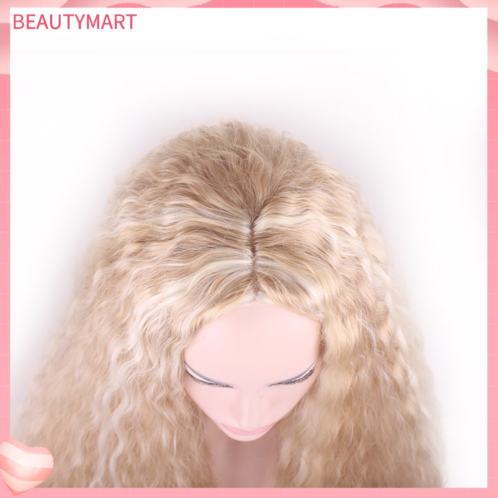 Bộ Tóc Giả Xoăn Dài Bằng Sợi Chịu Nhiệt Cao Thời Trang Cho Nữ