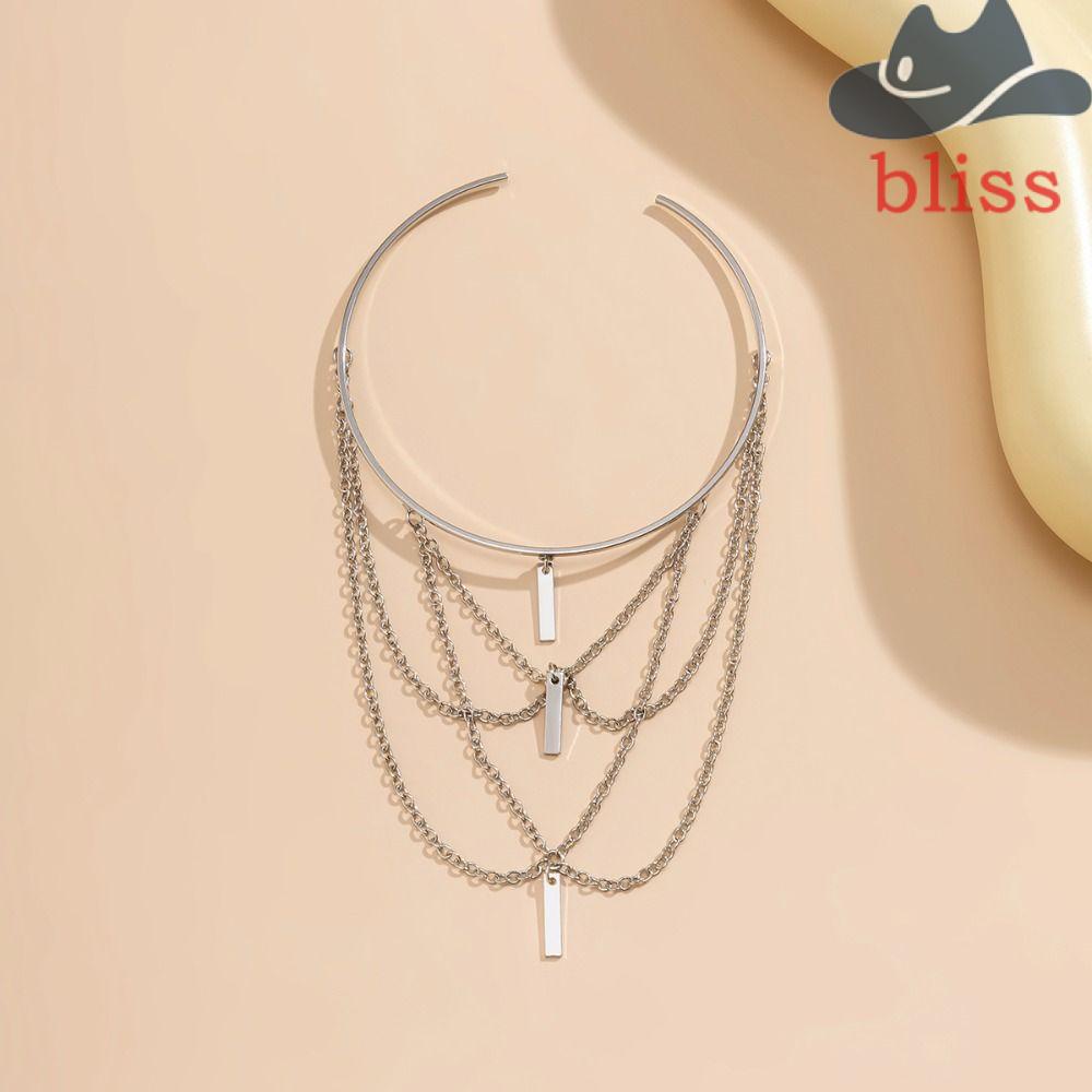 Vòng Đeo Cánh Tay Tua Rua Màu Bạc Phong Cách Hiphop Thời Trang