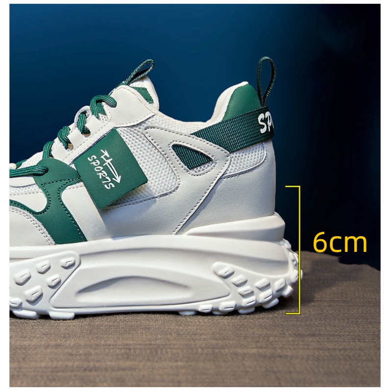 Giày Sneaker Đế Dày Tăng Chiều Cao Thời Trang Mùa Xuân 2023 Cho Nữ