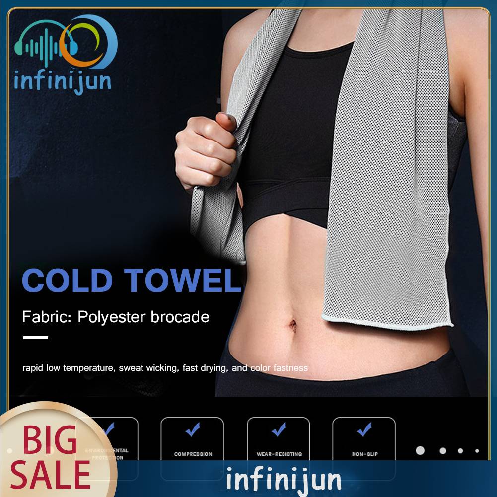 Set 4 Khăn Vi Sợi Làm Mát Đa Năng