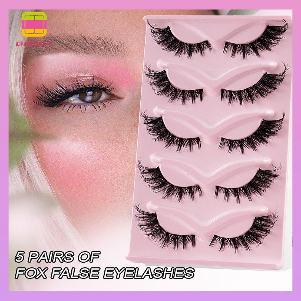 DIACHAVN Lông Mi Giả 3D Trang Điểm Cho Nữ