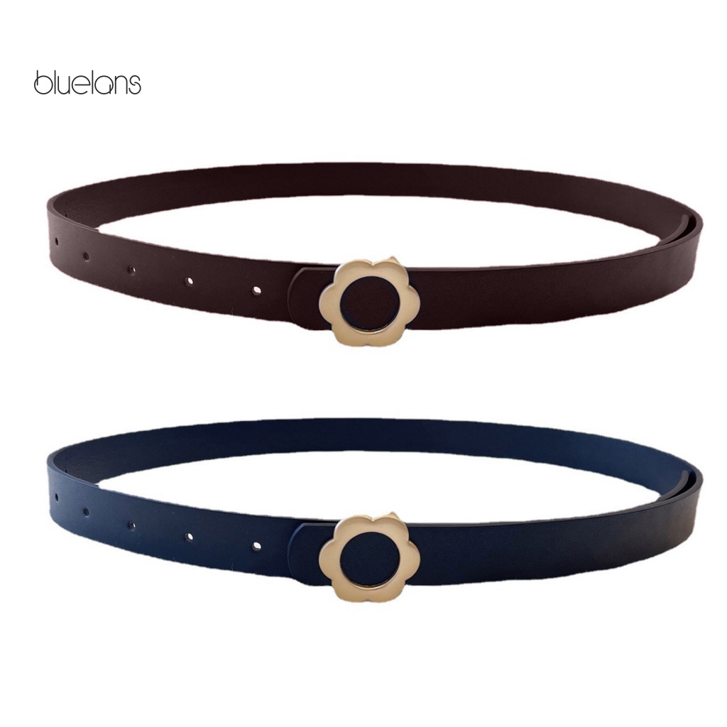 Thắt Lưng Bluelans Tinh Tế Chống Mài Mòn Không Đục Lỗ Tháo Gỡ Nhanh Trang Trí Váy Có 2 Màu Cho Nữ Sử Dụng Hàng Ngày
