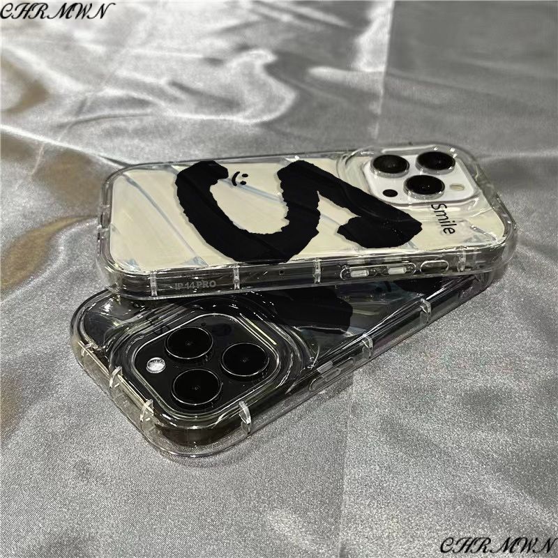 Ốp điện thoại iPhone14promax tiếng Anh cao cấp Ốp mềm 1312/11 táo dễ thương 7/8Plus trong suốt xr/Ins IMQE