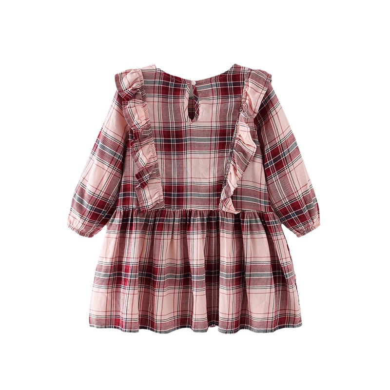 Đầm caro dài tay H&M