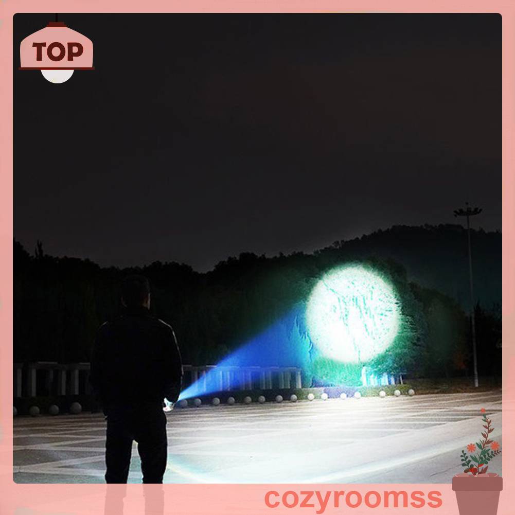 Đèn Pin XHP50 800LM COB LED 1200mAh IPX4 Type-C Sạc USB Tiện Dụng