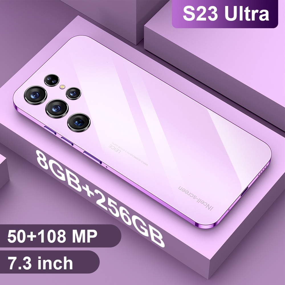 chính hãng giá siêu rẻ S23 Ultra Android mới Bán học trực tuyến tốt chơi game mượt Điện thoại di động