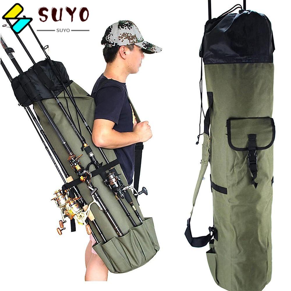 SUYO Túi Đựng Cần Câu Cá Bằng Vải Oxford Sức Chứa Lớn Đa Năng Chất Lượng Cao