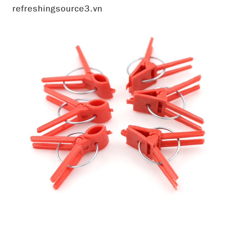 Set 100 Kẹp Bằng Nhựa Chuyên Dụng Cho Trồng Rau Củ Quả 3.vn}