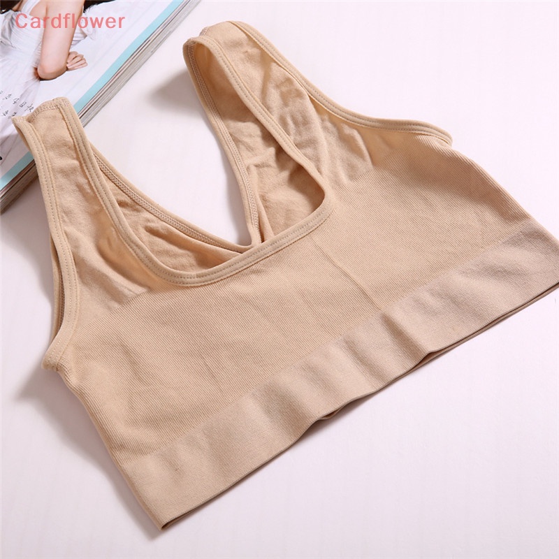 Áo Ngực Thể Thao Không Đường May Co Giãn < Cardflower > Yoga Cho Nữ Mới