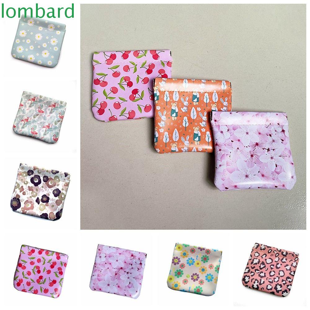 Túi Đựng Mỹ Phẩm / Tiền Xu Mini Bằng Da Pu In Họa Tiết Da Báo Xinh Xắn Cho Nữ