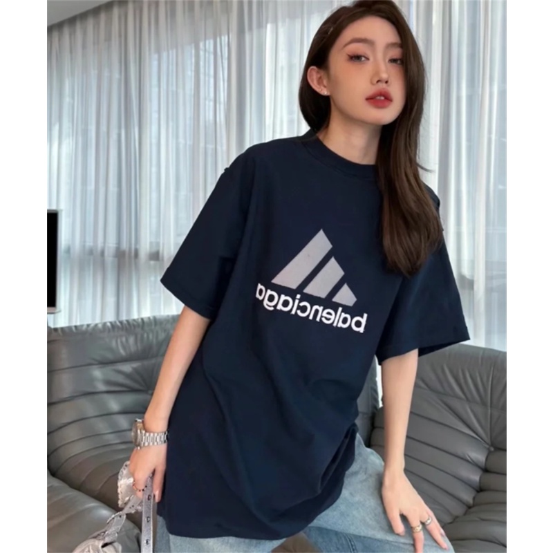 Áo Thun Cotton BA888ECAGA Ngắn Tay Hai Mặt Thời Trang Thể Thao Unisex