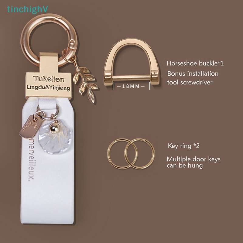 Móc Chìa Khóa / Điện Thoại Bằng Da PU Hình Chiếc Lá Sáng Tạo Cho Nam Và Nữ