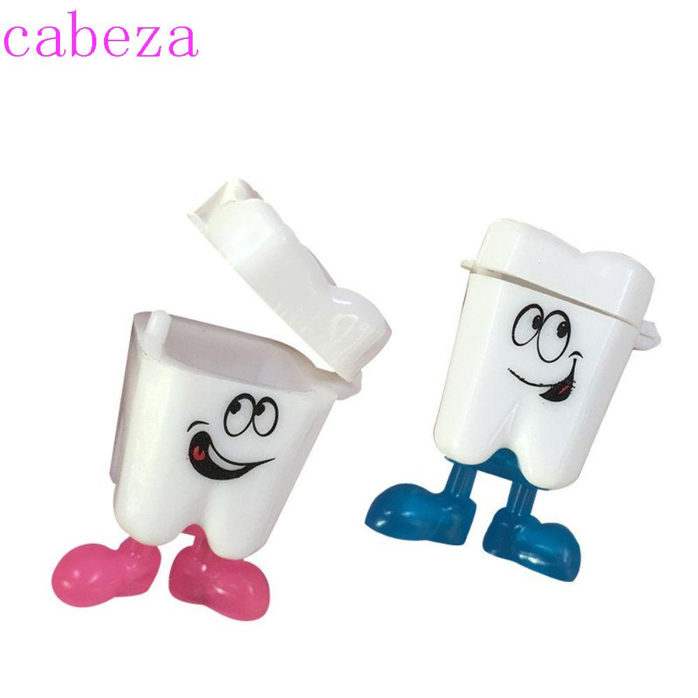 CABEZA Hộp Đựng Răng Bằng Nhựa Giúp Khử Mùi Cho Bé Sơ Sinh