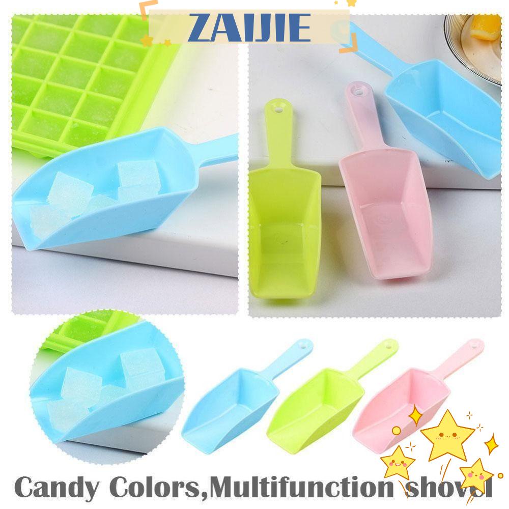 ZAIJIE24 Muỗng Múc Hạt Cà Phê Bằng Nhựa Đa Năng Màu Sắc Ngọt Ngào Tiện Dụng Cho Nhà Bếp