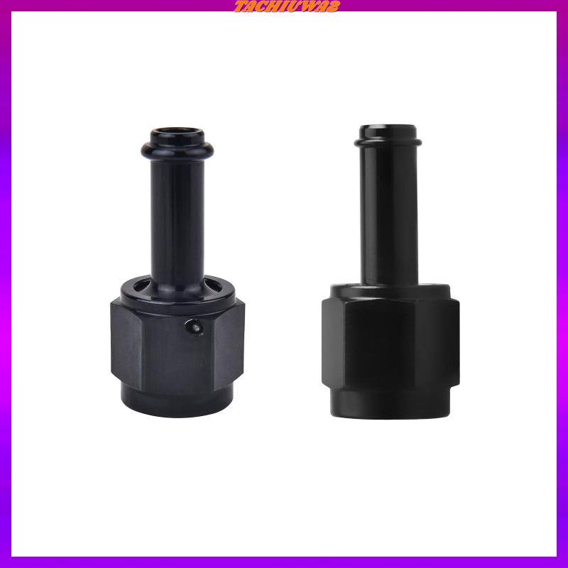 Đầu Nối Ống Nhiên Liệu 6AN Bằng Nhôm Màu Đen