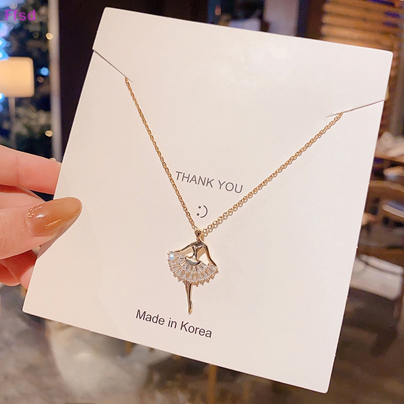 {Ffsd} Mặt Dây Chuyền Cô Gái Múa Ba Lê Tinh Tế Ngọt Ngào * Bán Chạy