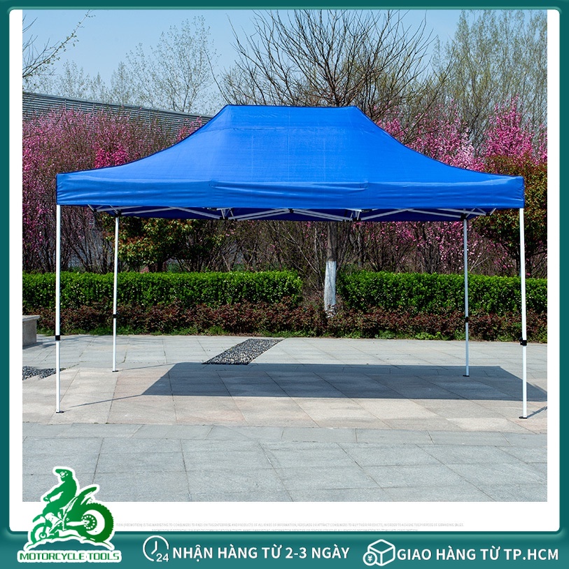 Nhà Bạt Di Động Mái Che Cao Cấp Khung Sắt Không Gỉ Tĩnh Điện Che Nắng Ngoài Trời Các Loại(Không bao gồm khung)