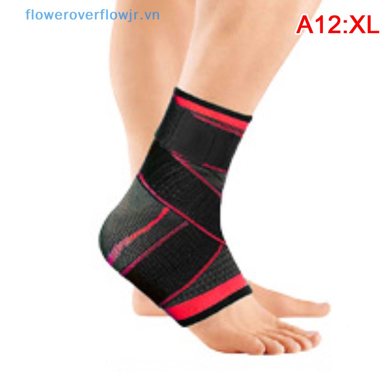 Fjr 1 Băng Đeo Mắt Cá Chân Thể Thao Bằng Nylon Dệt Kim Thoáng Khí Ngăn Bong Gân Có Thể Điều Chỉnh Bảo Vệ Mắt Cá Chân