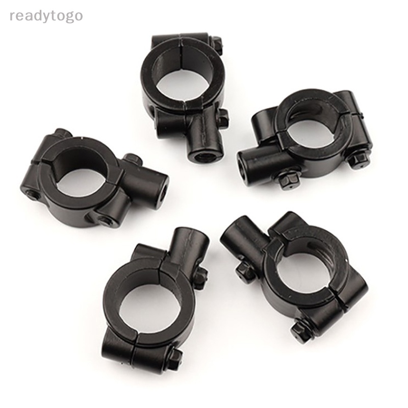 Giá Đỡ Kính Chiếu Hậu 8mm Bằng Nhôm Màu Đen Thông Dụng Cho Xe Máy